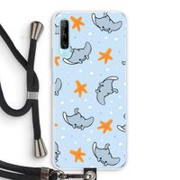 Manta: Huawei P Smart Pro Transparant Hoesje met koord