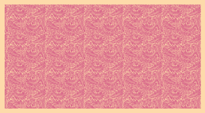 Moderne vinyl tapijt Elegante ornamenten roze