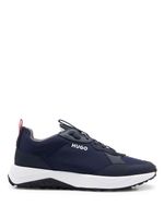 HUGO Kane lace-up sneakers - Bleu - thumbnail