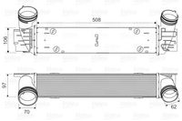 Intercooler, inlaatluchtkoeler 818594