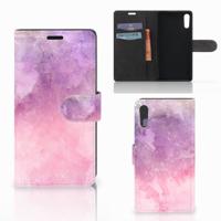 Hoesje Sony Xperia XZ | Sony Xperia XZs Pink Purple Paint Hoesje Sony Xperia XZ | Sony Xperia XZs Pink Purple Paint