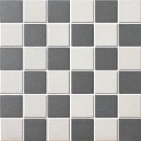 The Mosaic Factory London Mozaiek Tegel Vierkant - Schaakbord Porselein Ongeglazuurd, R11 309x309 mm