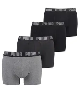 Puma 4-pack Heren Boxershort - Black / Grey