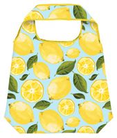 Moses Shopper opvouwbare boodschappentas citroen 10 liter - thumbnail