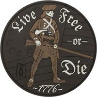 Maxpedition - Badge Live free or Die - Arid - thumbnail