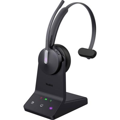 Yealink Yealink Headset WH64 Mono Teams On Ear headset Zwart