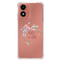 Motorola Moto G24 | G24 Power | G04 Stevig Bumper Hoesje Boho Text