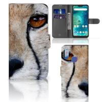 Xiaomi Mi A2 Lite | Telefoonhoesje | Met pasjeshouder | Cheetah
