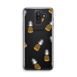 Ananasjes: Samsung Galaxy J8 (2018) Transparant Hoesje