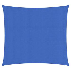 Zonnezeil 160 g/m 2x2 m HDPE blauw