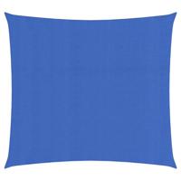 Zonnezeil 160 g/m 2x2 m HDPE blauw - thumbnail