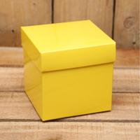 Bonbon doosjes - Chocolade doosje - Geel 122 basic - 24 stuks