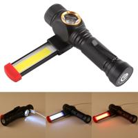 W550 10W 800LM USB lading T6 PLUS COB IPX6 waterdichte sterke LED zaklamp Werklamp met 5-modi