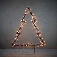 Luca Lighting Tuin Decoratie LED Boom 225 LEDs 72x100 cm Warm Wit Zwart Luca Lighting Tuin Decoratie LED Boom 225 LEDs 72x100 cm Warm Wit Zwart