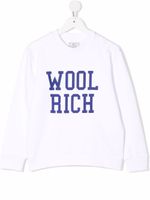 Woolrich Kids sweat Ivy à logo imprimé - Blanc