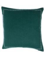 Kvadrat x Raf Simons coussin en laine vierge à logo - Vert - thumbnail