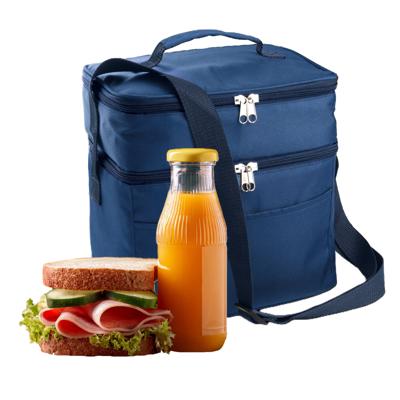 Koeltas Cook Concept - voor lunchpakket of drankjes - 13 liter - 26 x 19 x 26 cm - Draagband - Navy