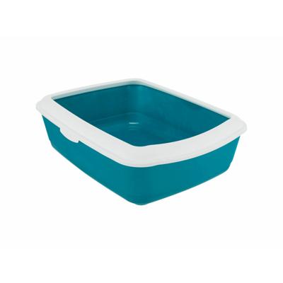 Kattenbak Trixie Classic Blauw Wit Plastic 37 × 15 × 47 cm