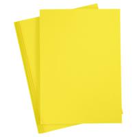 Creativ Company Gekleurd Karton Sun Yellow A4, 20 vel