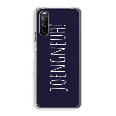 Joengneuh!: Sony Xperia 10 III Transparant Hoesje
