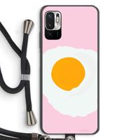Sunny side up: Xiaomi Redmi Note 10 5G Transparant Hoesje met koord