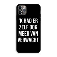 Meer verwacht - Zwart: iPhone 11 Pro Max Tough Case