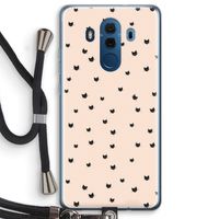 Kleine kattenkopjes: Huawei Mate 10 Pro Transparant Hoesje met koord