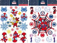 Raamsticker.plastic spiderman l12cm - Kurt s adler