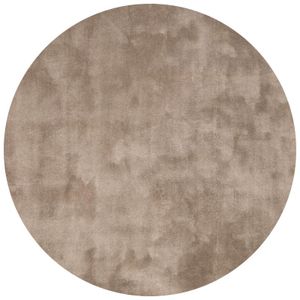 Vloerkleed Cowan taupe 200 rond