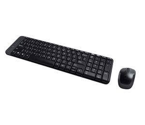 Logitech Wireless Combo MK220 toetsenbord Inclusief muis RF Draadloos QWERTY Engels Zwart