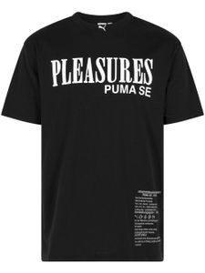 PUMA x Pleasures Typo cotton T-shirt - Noir