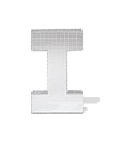 HEMA Discoletter I 10x9x10cm (zilver)