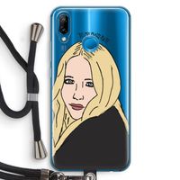 Mary Kate: Huawei P20 Lite Transparant Hoesje met koord