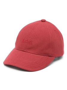 A.P.C. casquette Charlie à logo brodé - Rouge