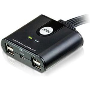 ATEN 4-poorts USB 2.0-switch voor randapparatuur