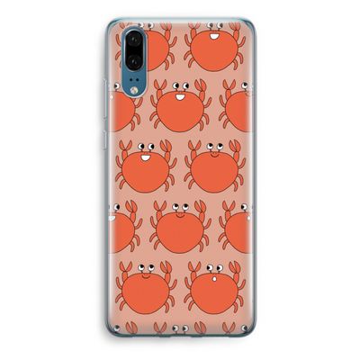 Krab: Huawei P20 Transparant Hoesje