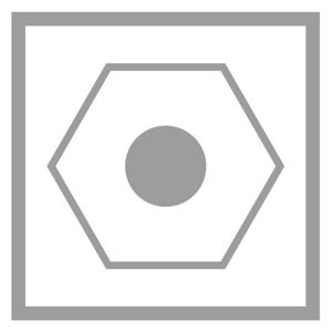 Stabilo all glasspotlood - geel