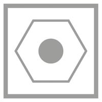 Stabilo all glasspotlood - geel