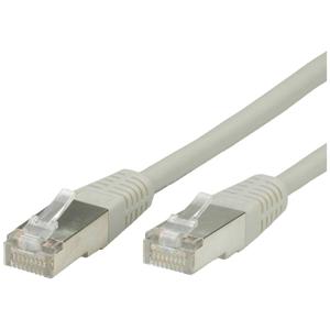 VALUE Patchkabel Cat.6 (Class E) S/FTP (PiMF), grijs, 0,5 m