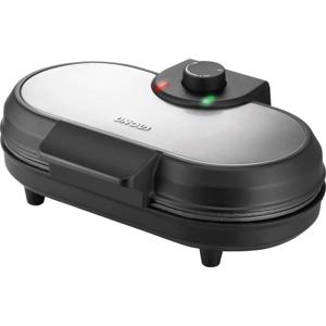 Unold 48165 Dubbele pancakemaker Zwart, RVS