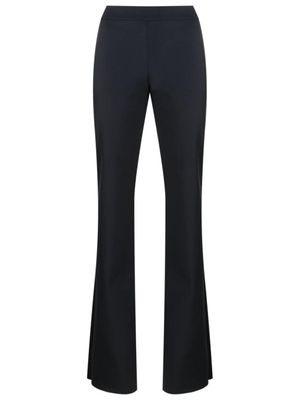 Gloria Coelho pantalon droit à taille haute - Noir