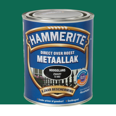 Hammerite Metaallak Hoogglans Standgroen