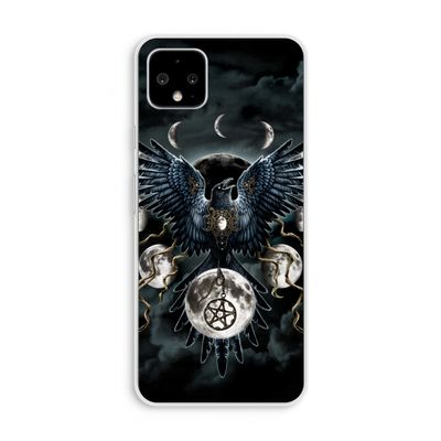 Sinister Wings: Pixel 4 XL Transparant Hoesje