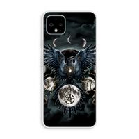 Sinister Wings: Pixel 4 XL Transparant Hoesje