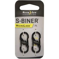 NITE Ize NI-LSBM-01-2R3 Karabijn MicroLock S-Biner 2 35 mm x 15 mm x 7 mm 2 stuk(s)
