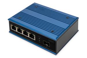 Digitus DN-651130 netwerk-switch Unmanaged Fast Ethernet (10/100) Zwart, Blauw