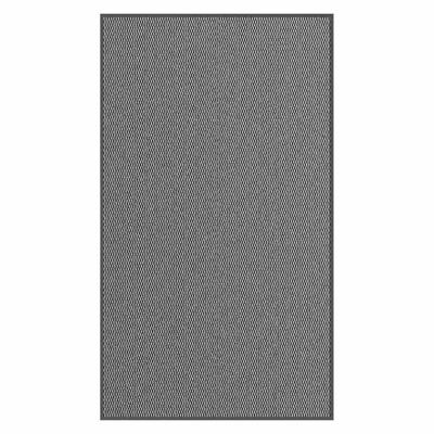 Deurmat 115x200 cm antracietkleurig