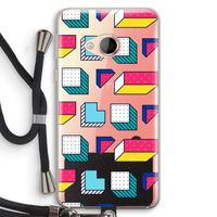 8-bit N°7: HTC U Play Transparant Hoesje met koord