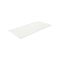 Balmani Andes douchebak 170 x 80 cm solid surface mat wit