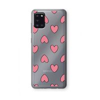 Ondersteboven verliefd: Samsung Galaxy A31 Transparant Hoesje Ondersteboven verliefd: Samsung Galaxy A31 Transparant Hoesje